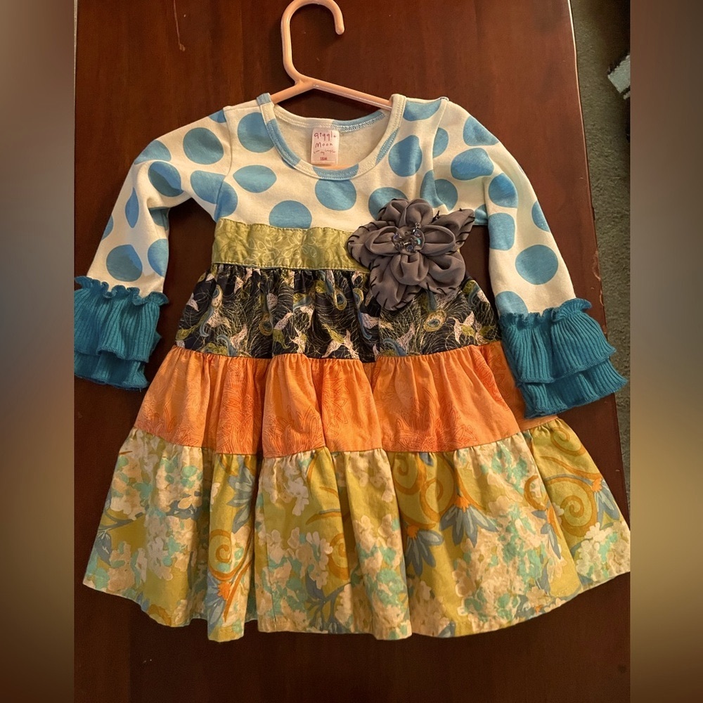 Giggle Moon size 18 mos long-sleeved dress